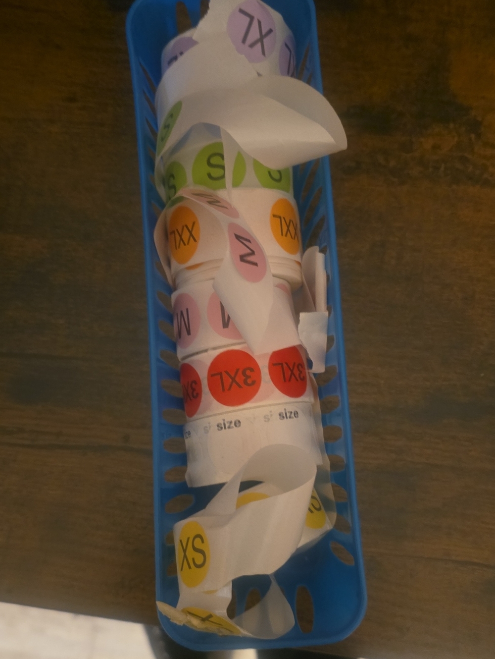 Assorted Size Dot Sticker Labels - Multicolor